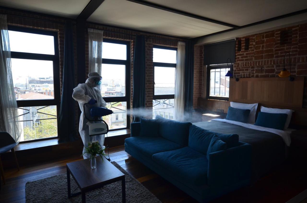 อุนเวอร์ กาลาตา อพาร์ต Aparthotel อิสตันบูล ภายนอก รูปภาพ